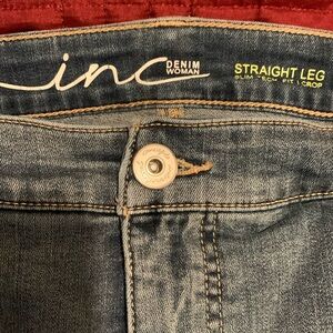 INC Denim plus size 20 Slim Tech Fit Crop - excellent like new condition.